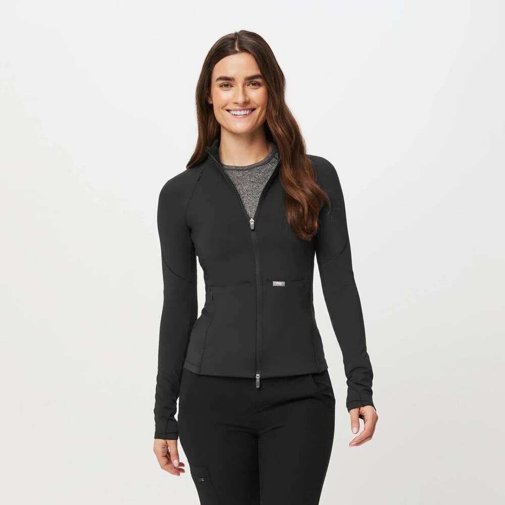 FIGS Contour Jacket Black Size XL